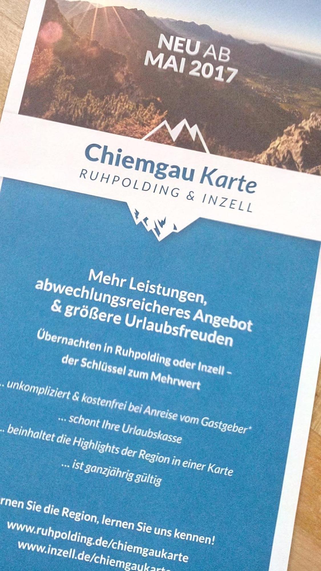 Apartment Andrea - Chiemgau Karte อินเซลล์ ภายนอก รูปภาพ